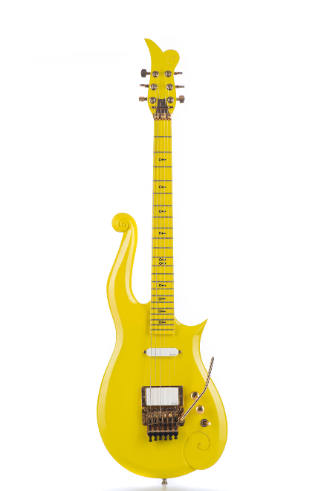 Prince's c. 1995 Andy Beech Custom Yellow Cloud