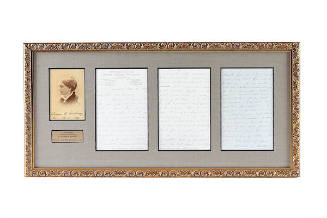 Susan B. Anthony autograph letter signed