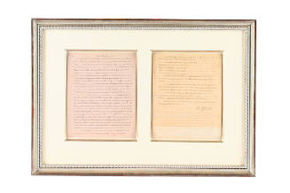 Thomas Jefferson letter to Amos Cook, regarding the Constitution and George Washington