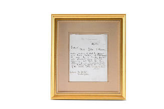 Handwritten Stay of Execution from Abraham Lincoln