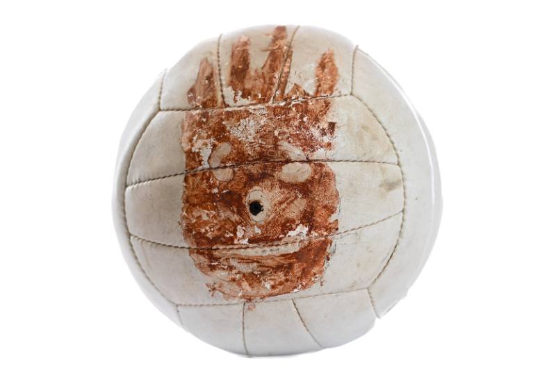 "Wilson" volleyball from Cast Away