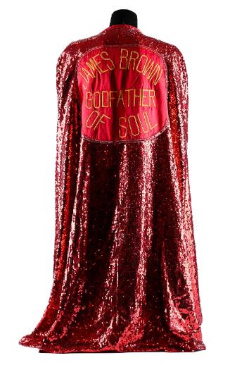 James Brown's Stage-Worn Cape