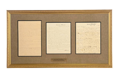 Letter from Abraham Lincoln to Gens. William B. Franklin & William F. Smith