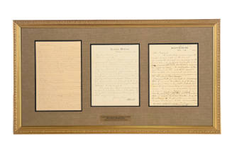 Letter from Abraham Lincoln to Gens. William B. Franklin & William F. Smith