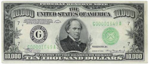 $10,000 Federal Reserve Note, Chicago