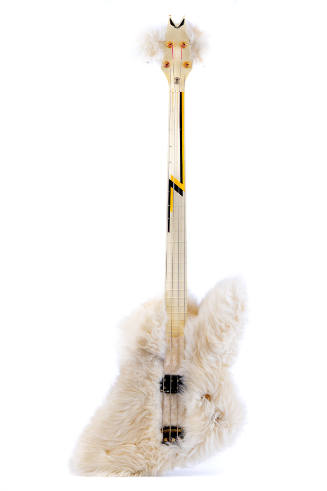 Dusty Hill's 1983 Dean Explorer Custom "Fur" Bass